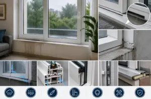 uPVC window leakage